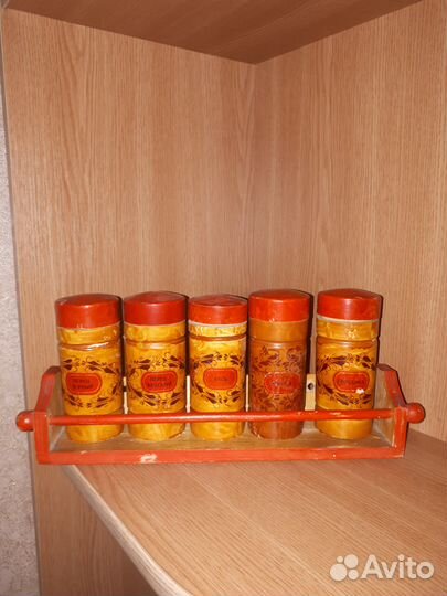 Набор для специй, банки