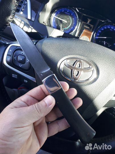 Нож складной ручной работы