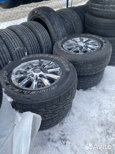 Диски на Toyota Land Cruiser 200 с резиной