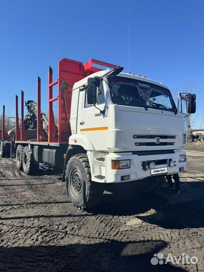 Камаз 43118 с гидроманипулятором