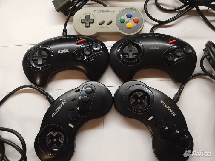 Sega SJ-6000 оригинальный 6-ти кнопочный джойстик