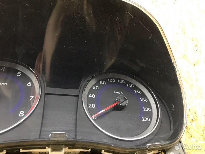 Панель приборов Hyundai Solaris 1 МКПП