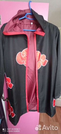 Костюм, плащ для косплея Акацуки Косплей Наруто