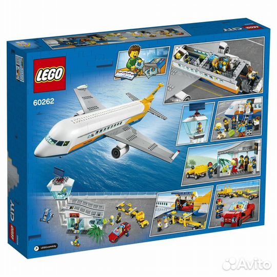 Lego City 60262 самолет новый оригинал запечатан
