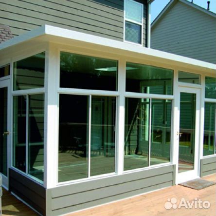 Остекление домов, веранд