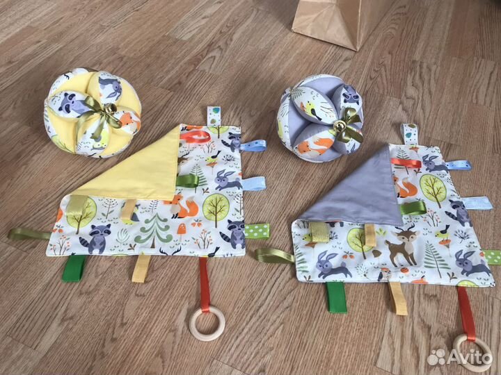 Монтессори игрушки для самых маленьких