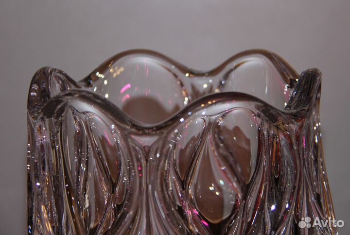 Богемская ваза хрусталь Вohеmiа Jihlаvа Oсeаn