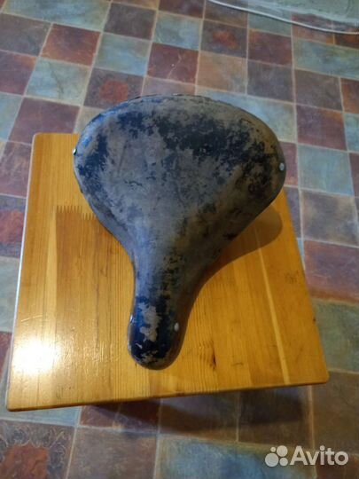 Седло СССР для велосипеда кожаное