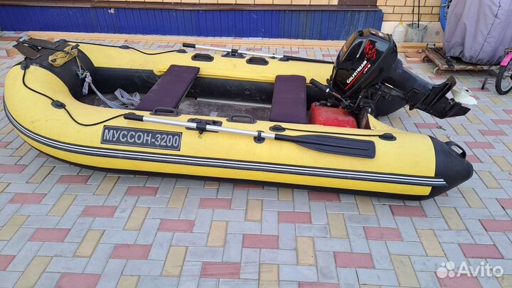 Лодка надувная резиновая