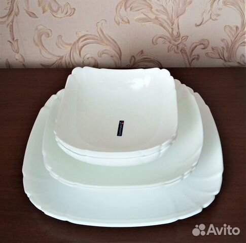 Новые сервировочные тарелки люминарк Lotus,франция