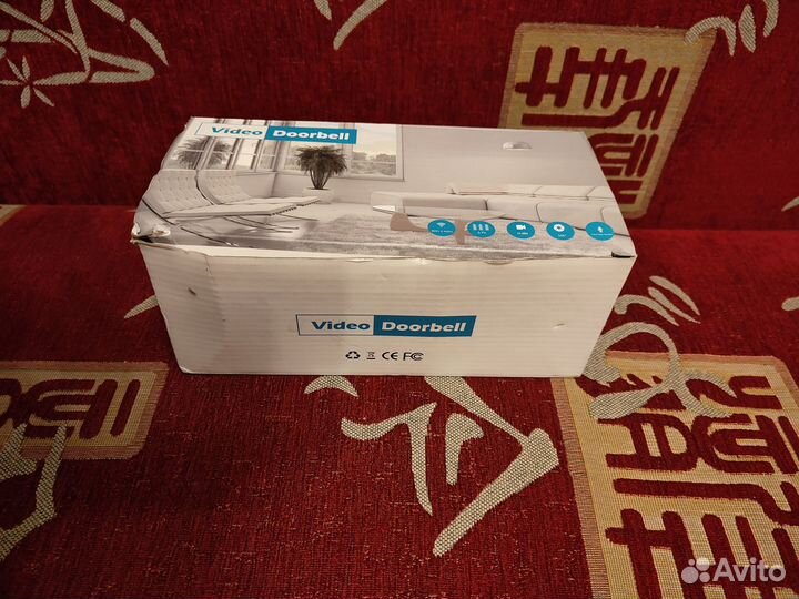 Умный беспроводной дверной видеозвонок с Wifi