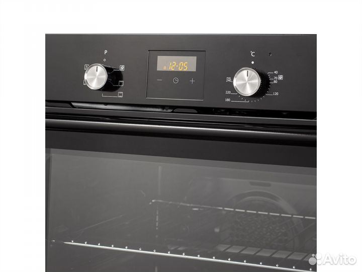 Духовой шкаф новый Турция конвекция гриль черный