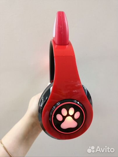 Беспроводные наушники В39 с ушками