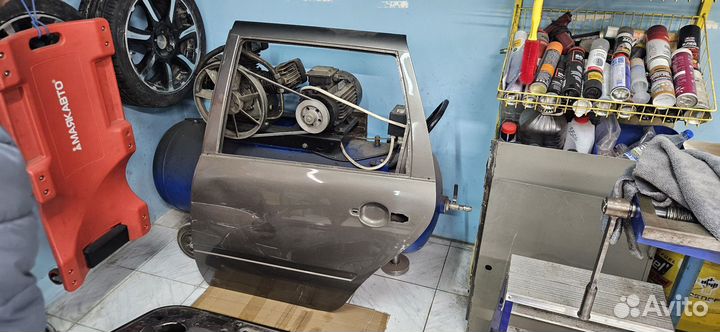 Дверь передняя левая LADA kalina 1 универсал