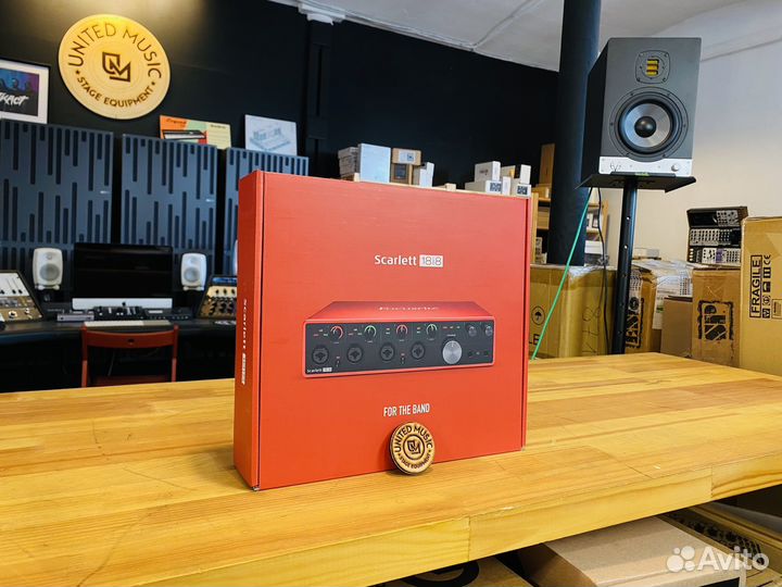 Focusrite Scarlett 18i8 3rd gen в наличии