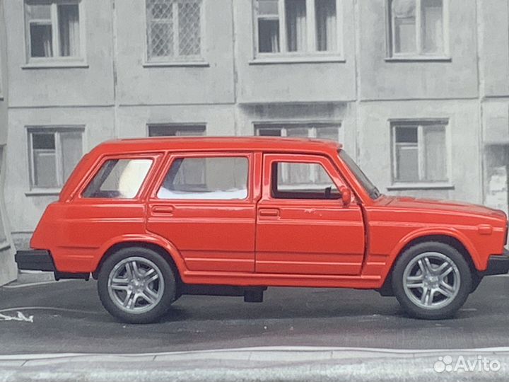 Модель автомобиля ваз 2104 1:32