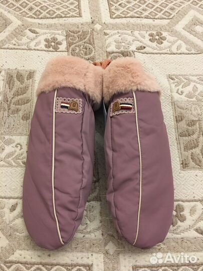Варежки на меху женские, новые