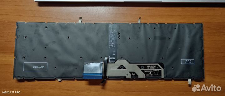 Клавиатура ноутбука HP Envy 17 нем. с рус. букв