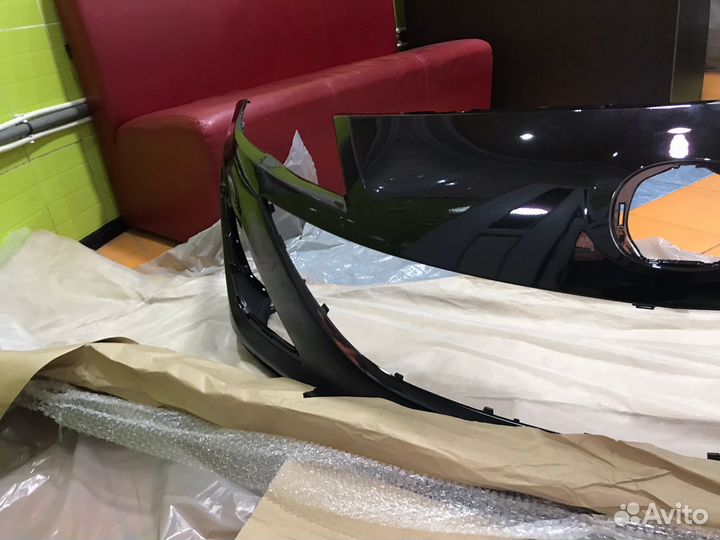 Передний бампер Mazda 3 BL sport черный