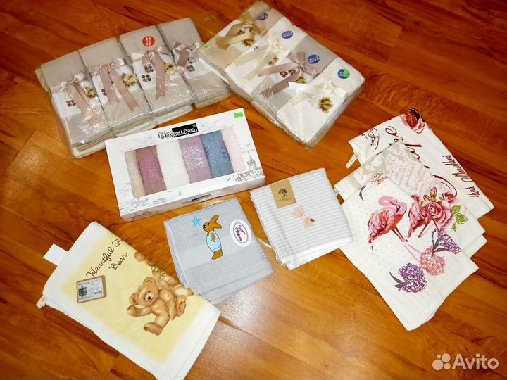 Полотенца кухонные новые