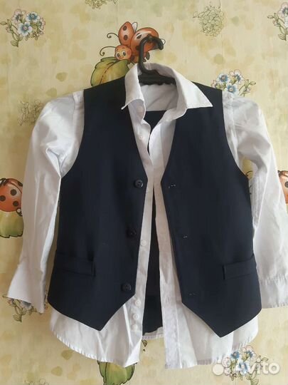 Школьная форма на мальчика 122