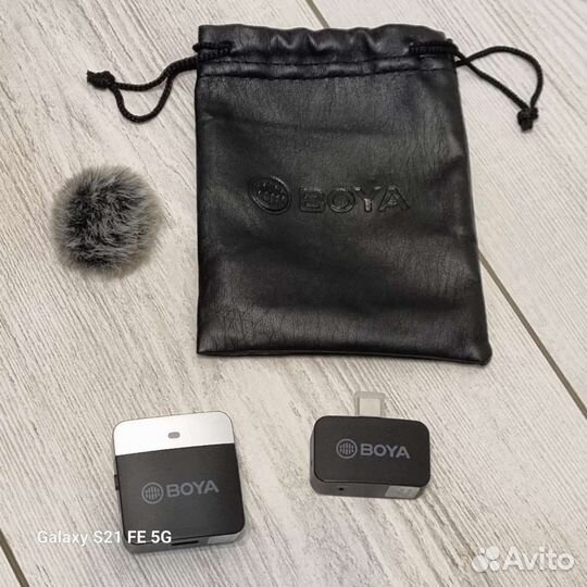 Петличный микрофон boya