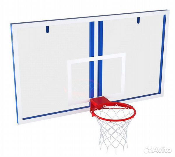 Игровой щит из оргстекла 15 мм с антивандальным кольцом Pioner A13339