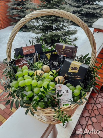 Съедобные букеты и подарочные наборы