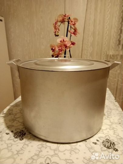 Кастрюля алюминиевая 25 л