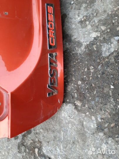 Vesta sw cross крышка багажника