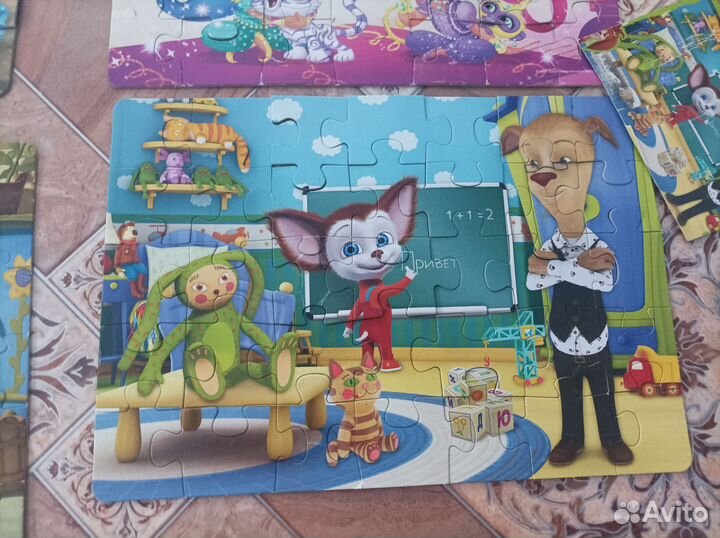 Крупные пазлы