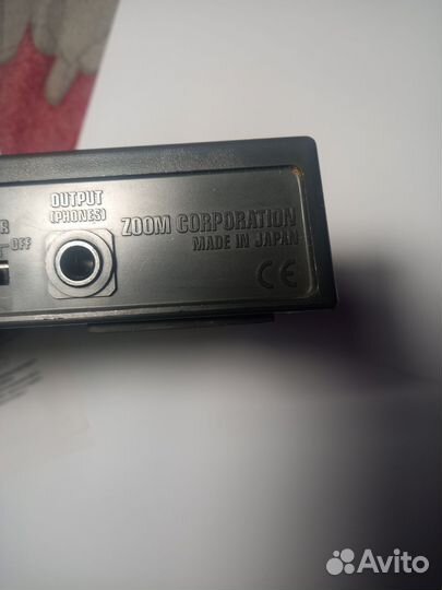 Легендарный Басовыйпроцессор zoom bfx-708