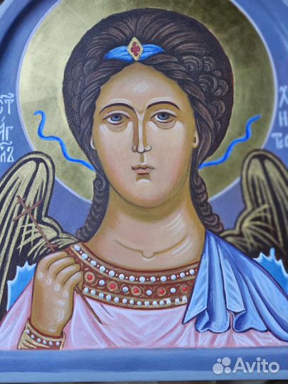 Икона рукописная Ангел-Хранитель