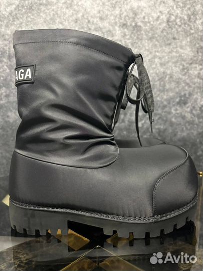 Balenciaga Alaska Neylon Boots Black