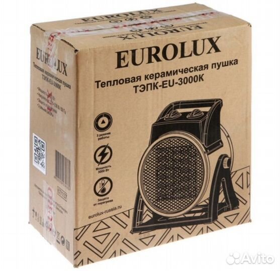 Тепловая пушка Eurolux тэпк-EU-3000K