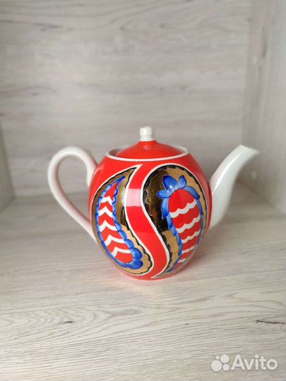 Чайник Песочное, пиала Кузяево, чайник заварочный