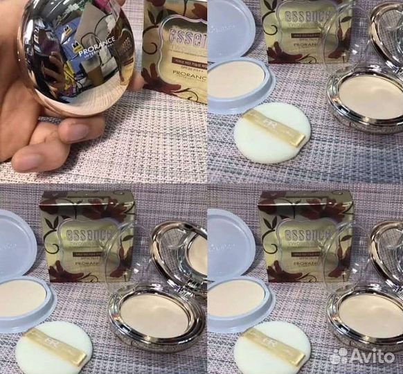 Пудра новая с запасным блоком