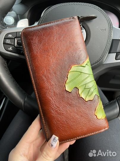 Кошелек женский натуральная кожа новый