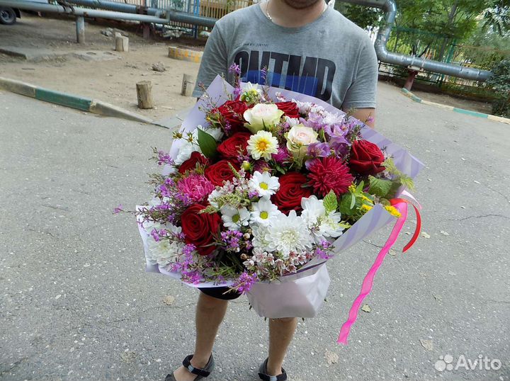 Букет с Розами. Супер обьем
