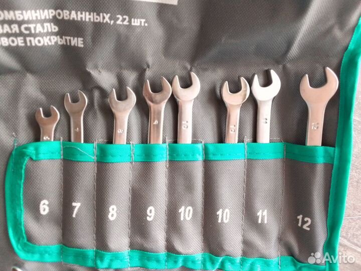 Набор ключей комбинированных Stels 22шт 6-32мм