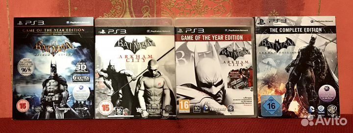 Игры PS3 (A-L), стилбуки, редкие