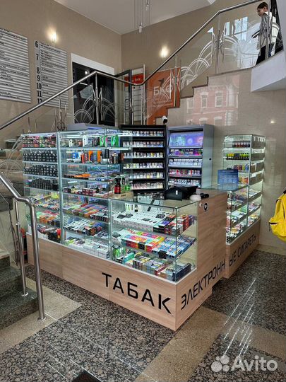 Табачный магазин в центре
