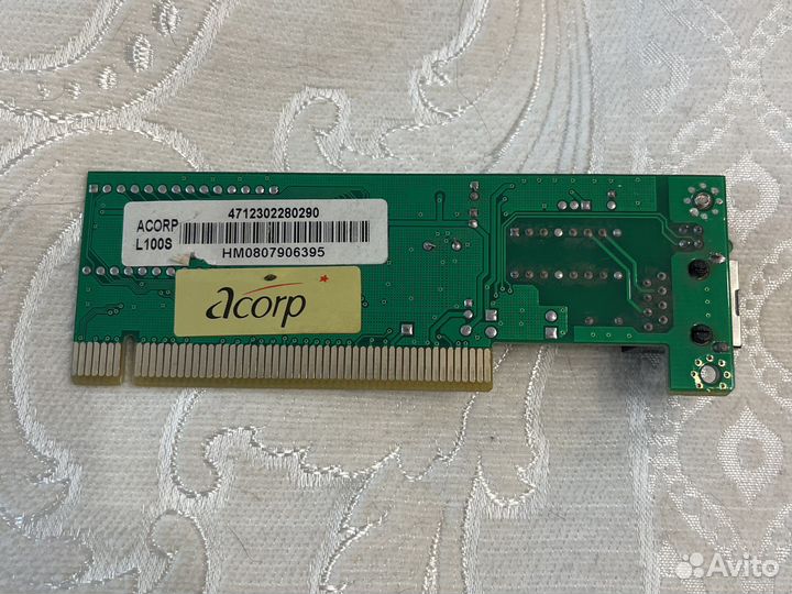 Pci плата для прдключения ethernet