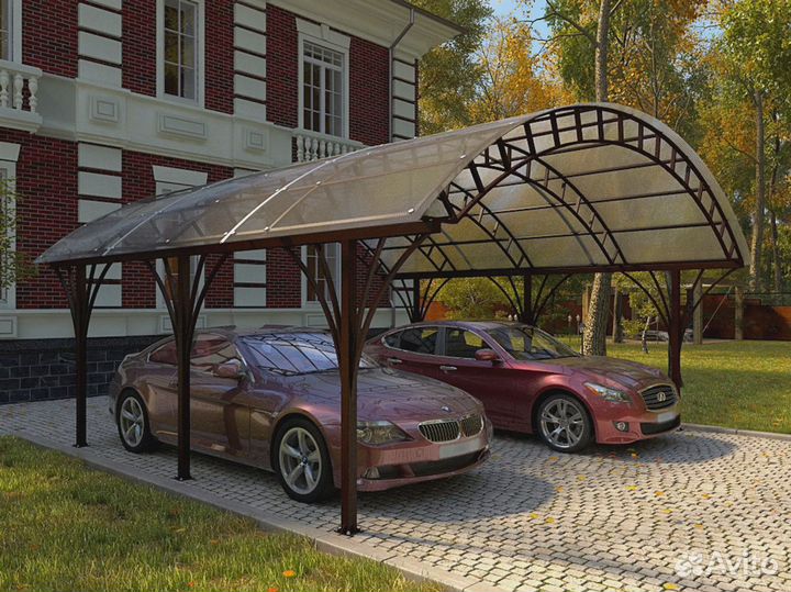 Навес из металла