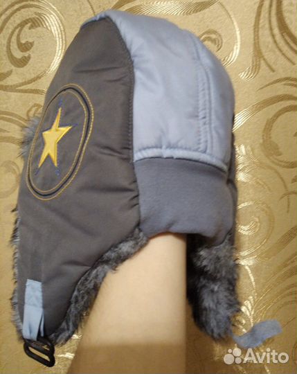 Шапка зимняя для мальчика 2 -3 лет