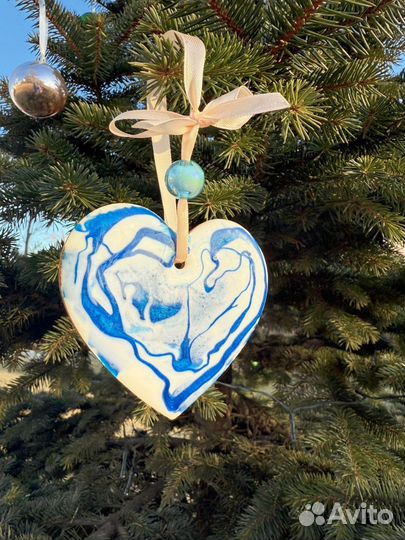 Елочные игрушки из эпоксидной смолы