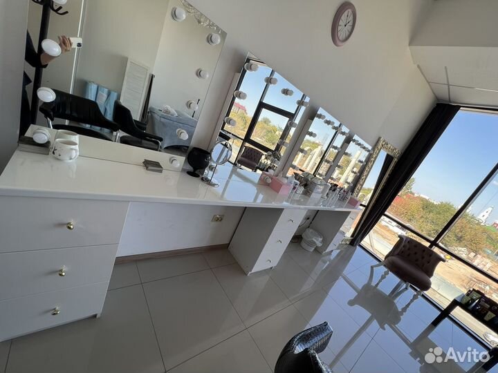 Гримерное зеркало с подсветкой