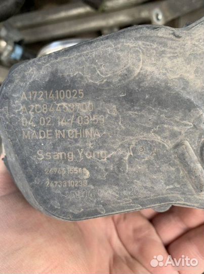 Дроссельная заслонка Ssang Yong Actyon