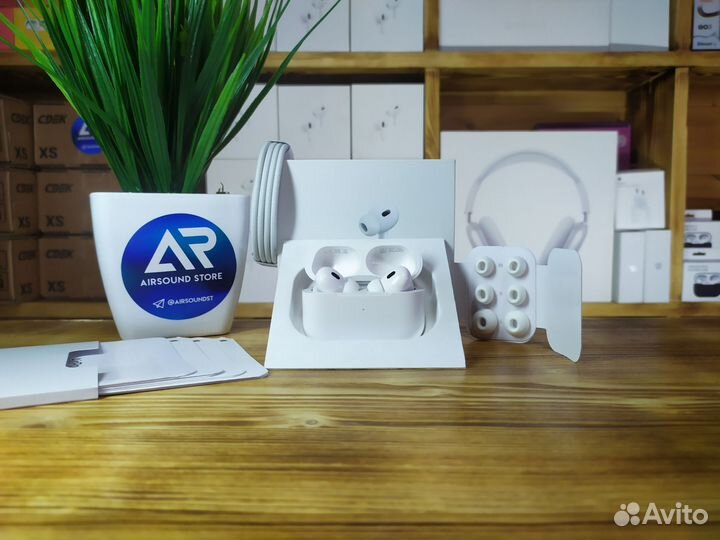 Airpods Pro 2 platinum(гарантия + чехол)