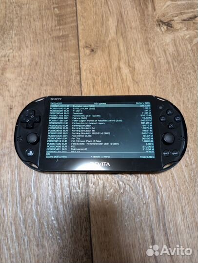 Продам ps vita slim